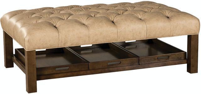 Craftmaster CM Leather Cocktail Ottomans