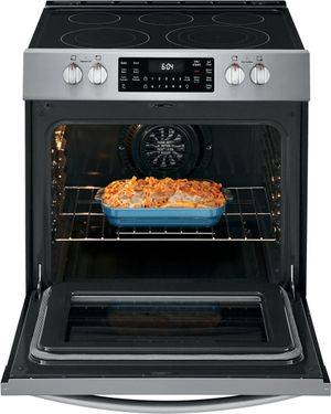 Frigidaire Gallery 30" Stainless Steel Freestanding Electric Range with Air Fry