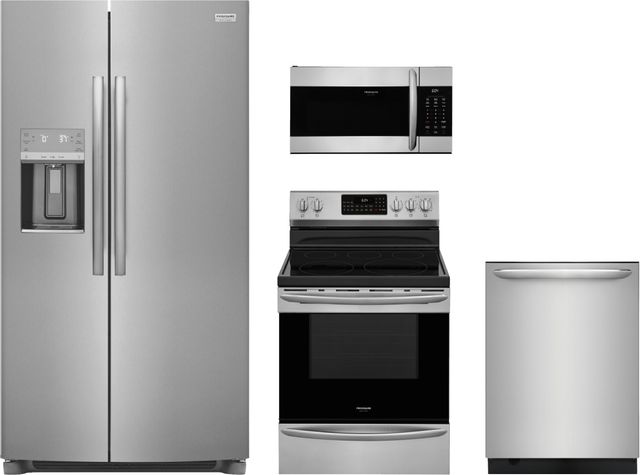 Frigidaire 4 Piece Stainless Steel Appliance Package