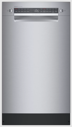 Bosch© 300 Series 18" Stainless Steel Built In Dishwasher