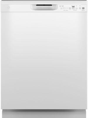 GE® 24" White Built In Dishwasher