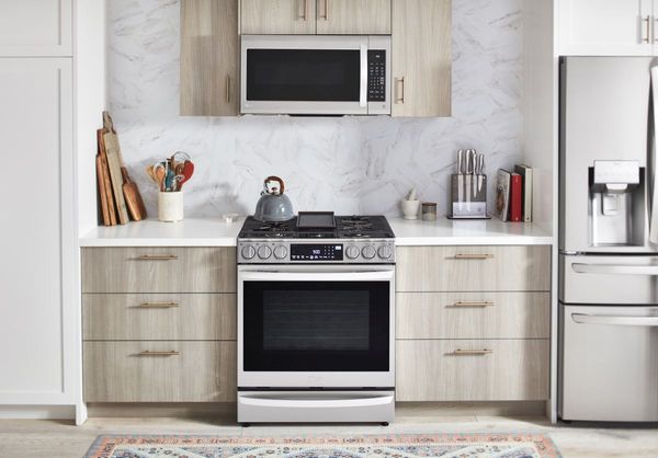 LG 30" PrintProof Stainless Steel Slide-In Gas Range
