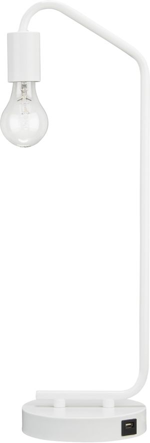 Signature Design by Ashley® Covybend White Metal Desk Lamp