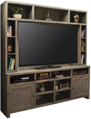 front view of the Legends Home Joshua Creek Entertainment Wall