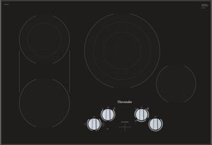 Thermador Masterpiece 30" Black Electric Cooktop