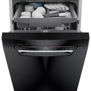 Bosch 300 Series 18" Black Built-In Dishwasher