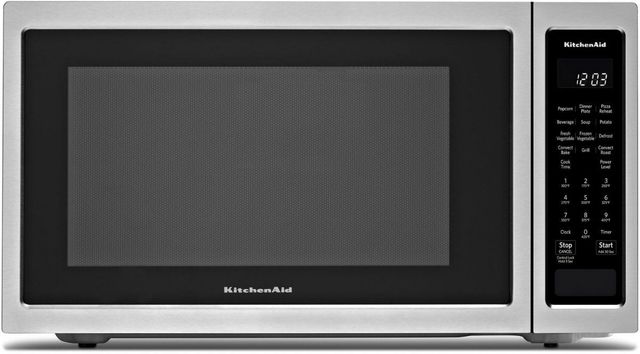 kitchenaid stainless steel microwave