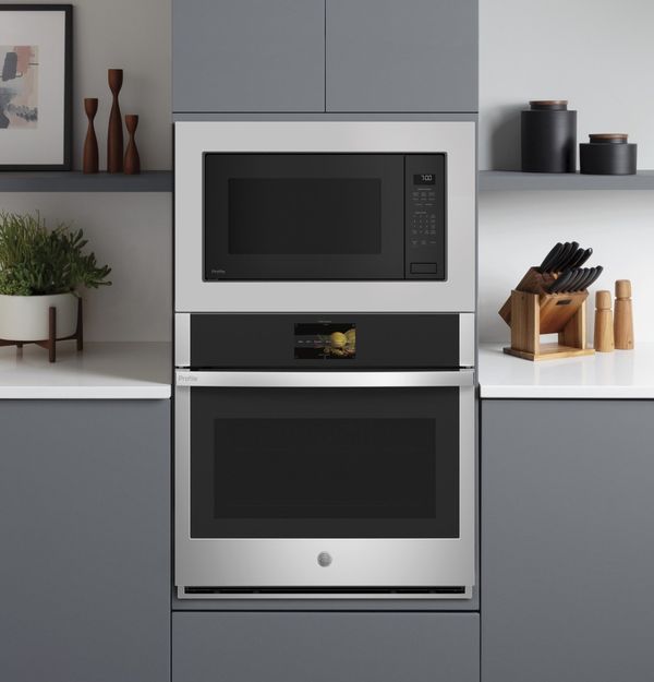 GE Profile™ 30" Stainless Steel Single Electric Wall Oven