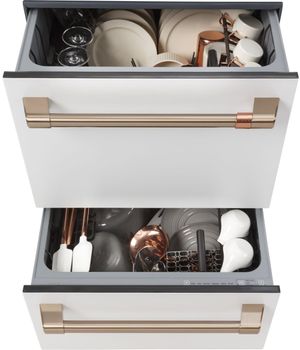 Café 24" Matte White Built-In Drawer Dishwasher
