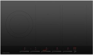 Fisher & Paykel Series 9 36" Black Glass Induction Cooktop