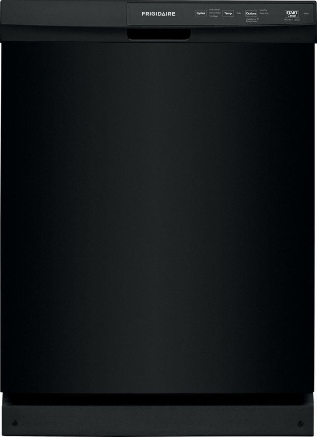 Frigidaire 24” Black Built-In Dishwasher