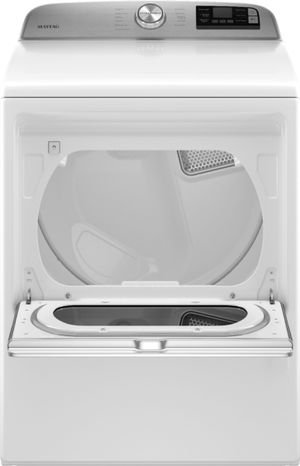 Maytag 7.4 Cu. Ft. White Front Load Gas Dryer