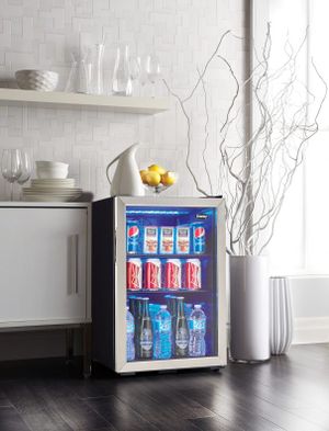 Danby 2.6 Cu. Ft. Stainless Steel Beverage Center