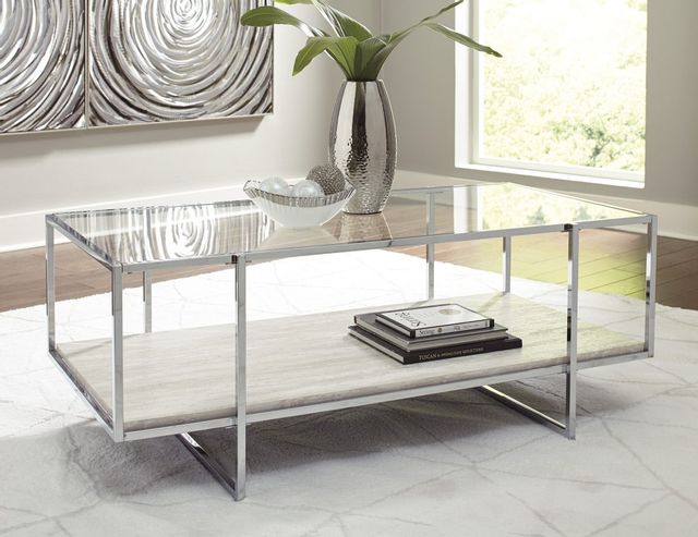 Signature Design by Ashley® Bodalli Off White Coffee Table