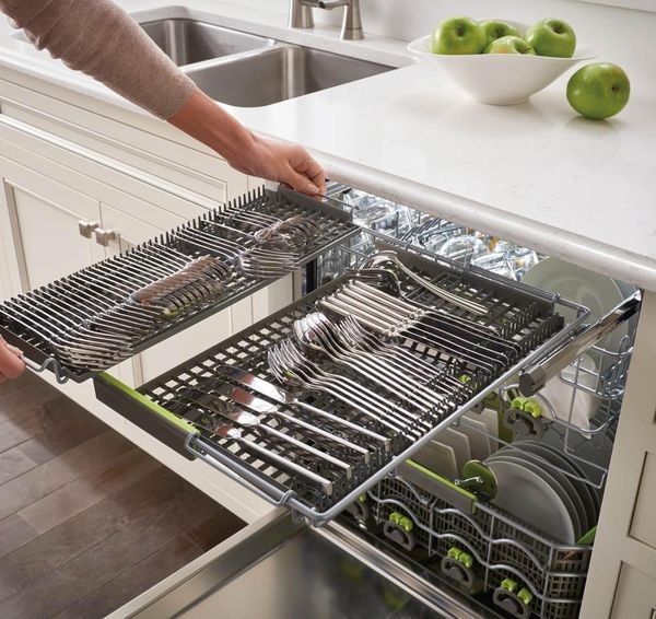 Kitchen Featuring a Cove 24" Panel Ready Built In Dishwasher 3rd rack