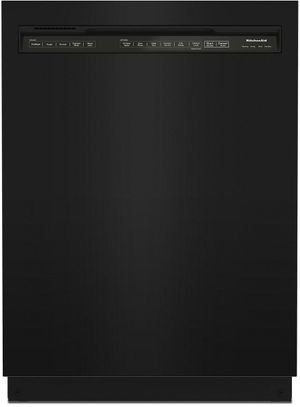 KitchenAid® 24" Black Built In Dishwasher