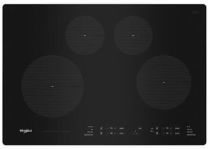 Whirlpool 30" Black Induction Cooktop