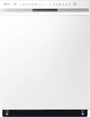 LG 24" White Built In Dishwasher
