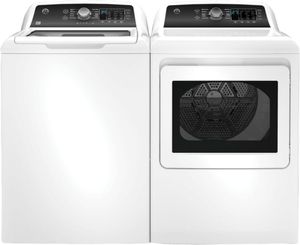 GE White Laundry Pair