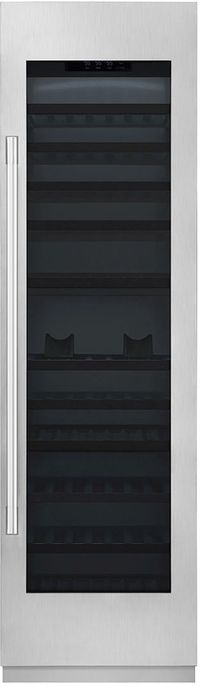 front view of the Signature Kitchen Suite 24" Panel Ready Wine Cooler