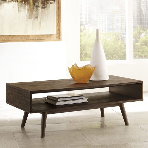 Signature Design by Ashley® Kisper Dark Brown Coffee Table
