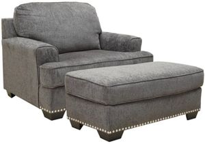 Benchcraft Locklin 2-Piece Carbon Living Room Chair Set