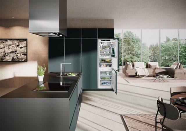 Liebherr 8.7 Cu. Ft. Panel Ready Counter Depth Bottom Freezer Refrigerator