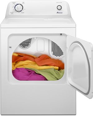 Amana Front Load Electric Dryer-White