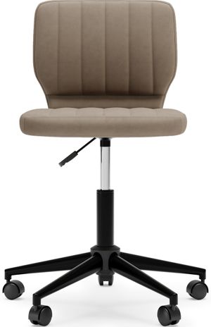 Signature Design by Ashley® Beauenali Home Taupe Office Chair
