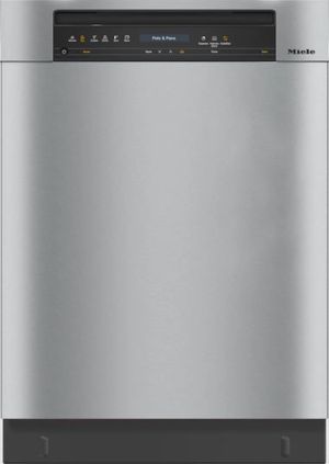 Miele 24" CleanTouch Steel Built In Dishwasher