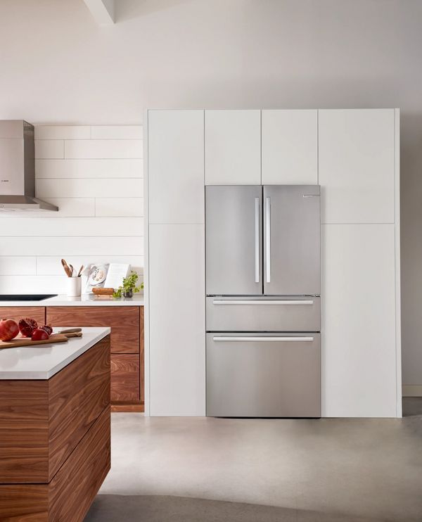 Bosch 800 Series 20.5 Cu. Ft. Stainless Steel Counter Depth French Door Refrigerator