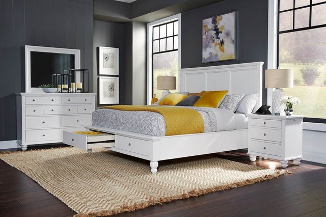 Aspenhome® Cambridge White Chesser lifestyle image