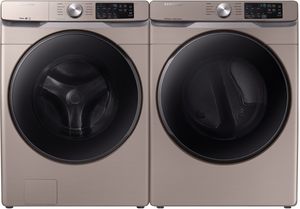 Samsung Champagne Front Load Laundry Pair 