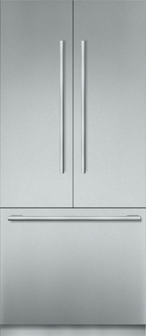 front view of the Thermador® Freedom® Collection 19.4 Cu. Ft. Panel Ready Counter Depth French Door Refrigerator