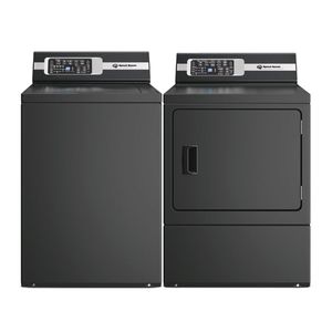 Speed Queen Matte Black Laundry Washer and Dryer
