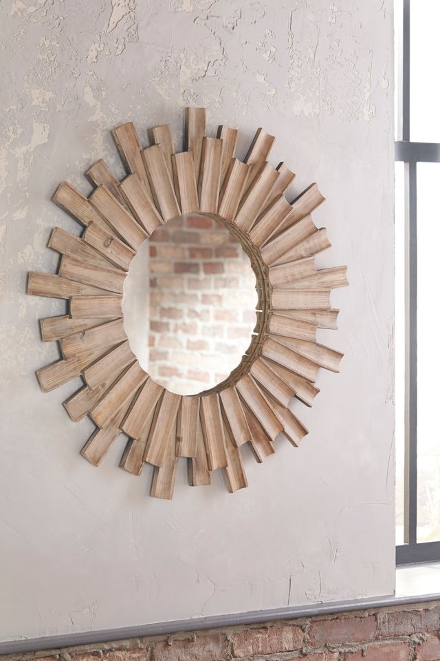 The Signature Design by Ashley Donata collection accent wall mirror
