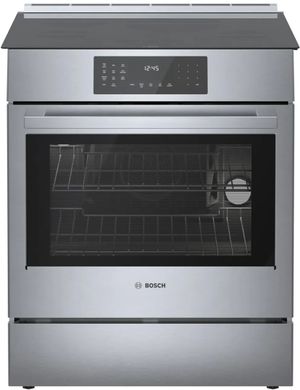 Bosch® 800 Series 30" Stainless Steel Slide-in Induction Range
