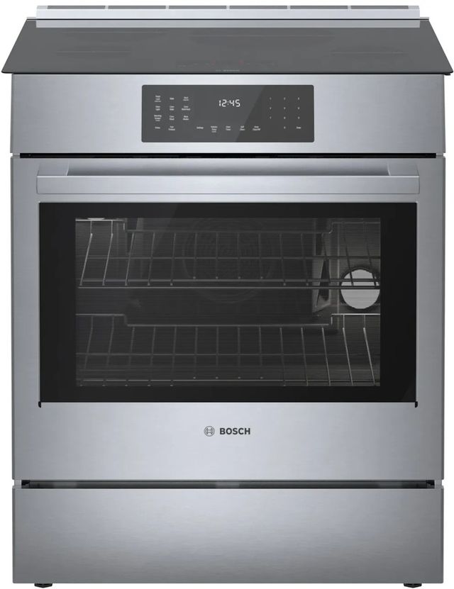 Bosch 800 Series 30" Stainless Steel Slide-in Induction Range