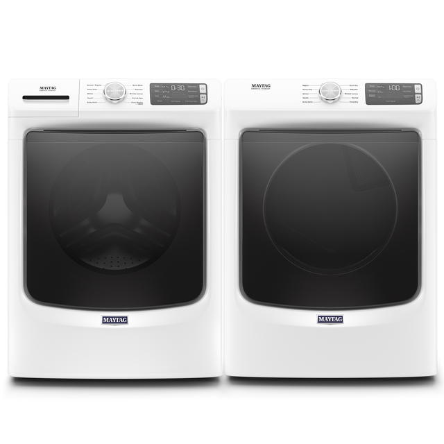 Maytag® White Front Load Laundry Pair