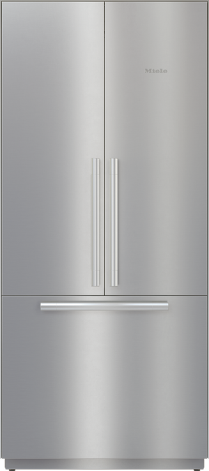 Miele MasterCool 19.4 Cu. Ft. Stainless Steel Built-In French Door Refrigerator