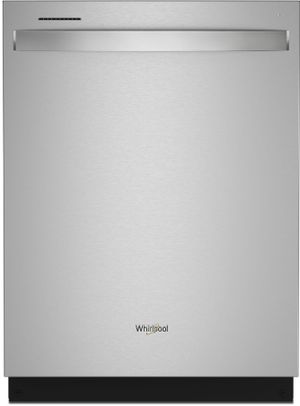 Whirlpool 24" Fingerprint Resistant Stainless Steel Built In Dishwasher