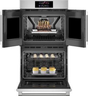 Monogram Statement Collection 30" Stainless Steel Electric Built In Double Oven