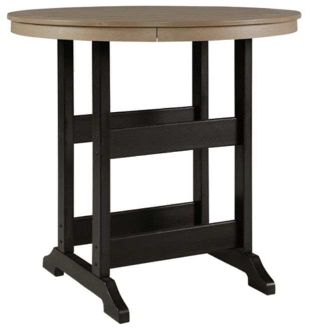 Signature Design by Ashley® Fairen Trail Black/Driftwood Bar Table