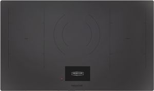 top view of the Signature Kitchen Suite 36" Black Flex Induction Cooktop
