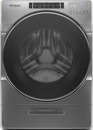 Whirlpool® 4.3 Cu. Ft. Chrome Shadow Front Load Washer