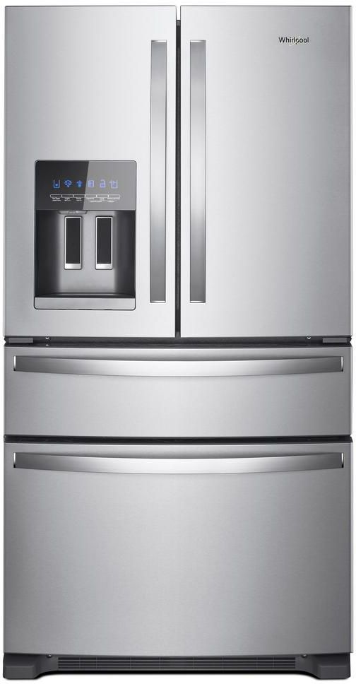 Whirlpool® 24.5 Cu. Ft. Fingerprint Resistant Stainless Steel French Door Refrigerator product image