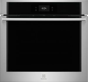 Electrolux-30-Stainless-Steel-Single-Electric-Wall-Oven front view of the Electrolux 30" Stainless Steel Single Electric Wall Oven