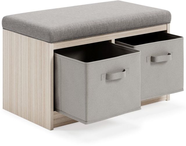 grey bench from signature design by ashley