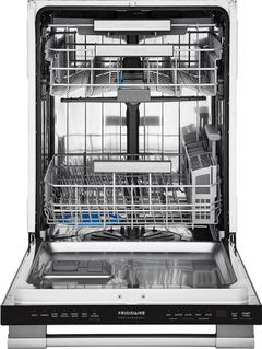 inside view of the Frigidaire Professional® 24" Stainless Steel Built-In Dishwasher