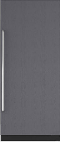 front view of the closed Sub-Zero® Designer 21.4 Cu. Ft. Panel Ready Column Refrigerator
